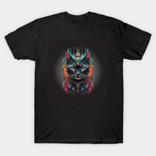 Cat with piercing eyes T-Shirt